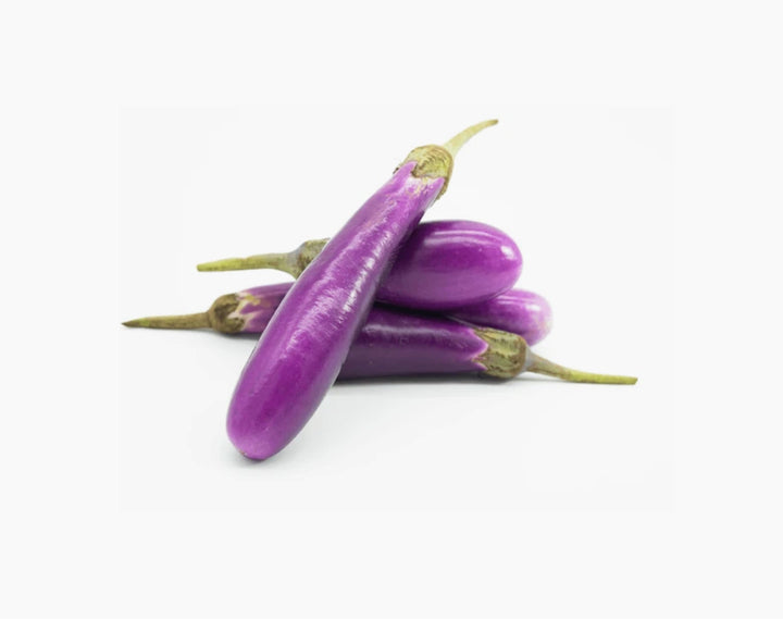 Organic Brinjal Purple Long
